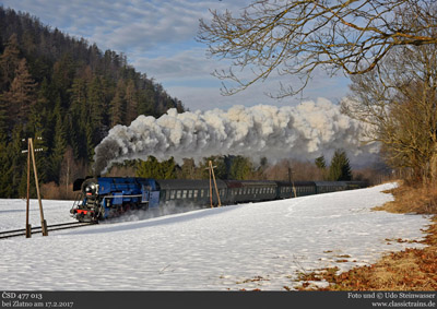 Winterdampf in der niederen Tatra und in Mähren