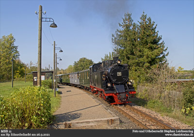 30 Jahre Mansfelder Bergwerksbahn - Sonderzüge am 26.9.2021