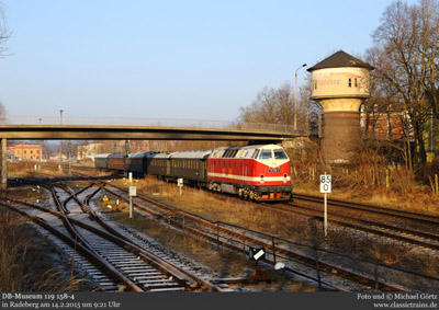 Valentins-Express nach Zittau - Sonderzug am 14.2.2015
